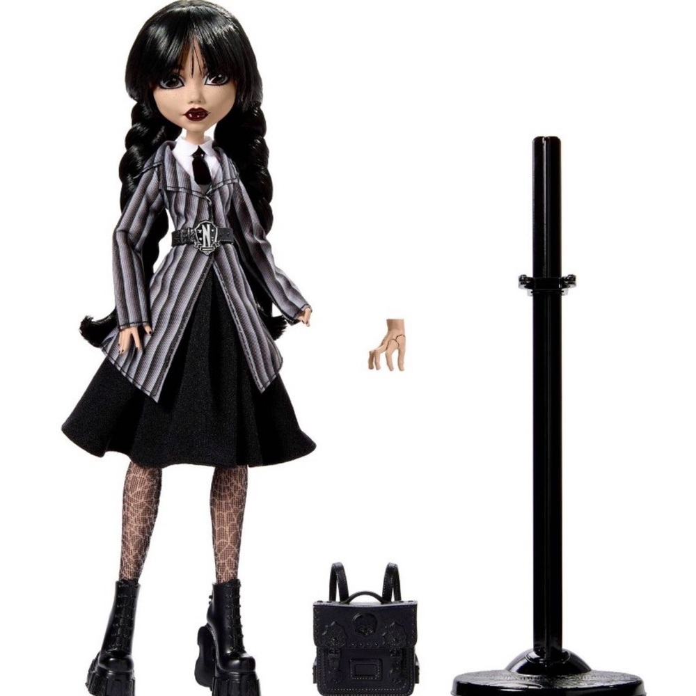 Monster High Wednesday Addams Doll Mattel Collector Edition NIB - Picture 9 of 13